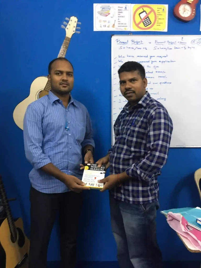 Best Performer award given by seven angels