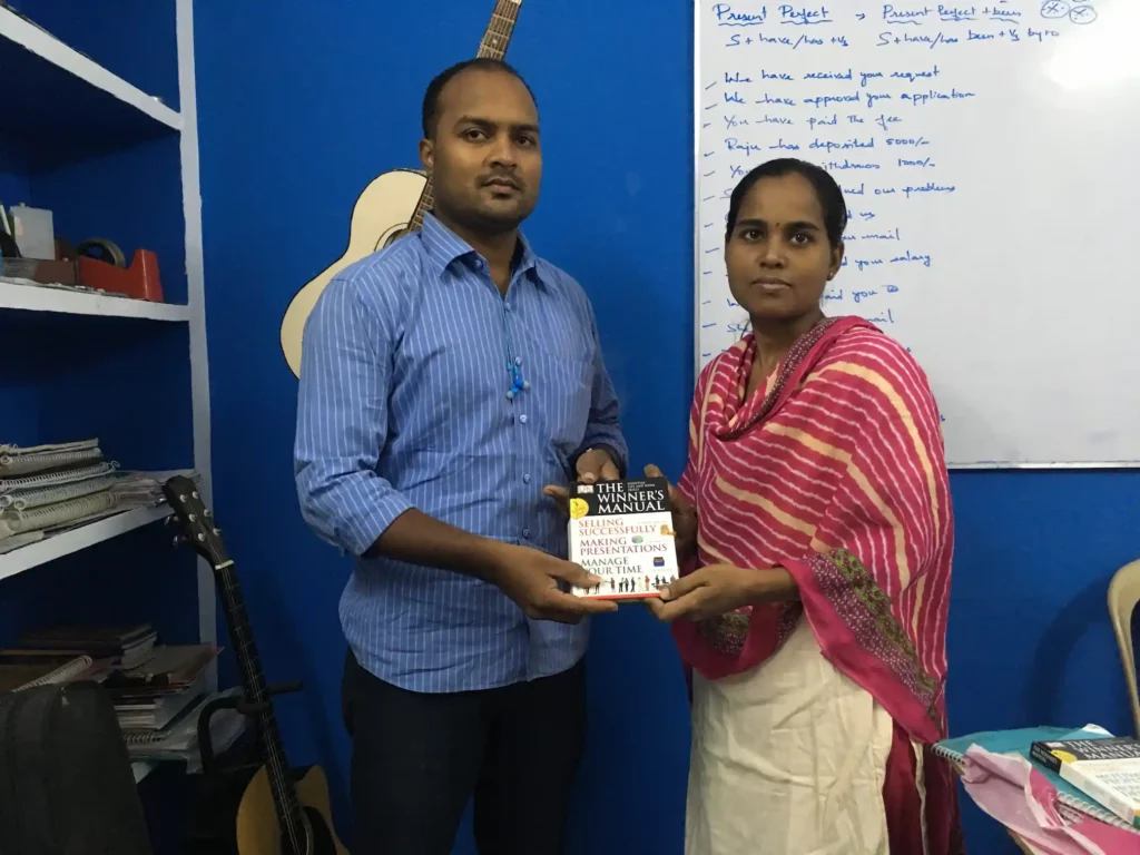 Performer awarded of Reading & writing competition