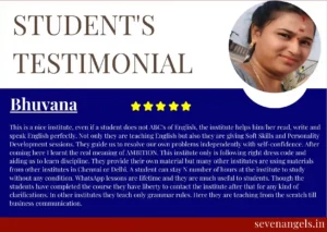 Training in Tamil, learn to speak english fluently